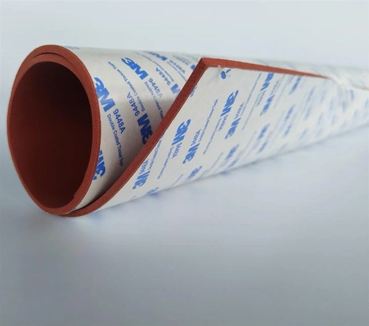 એડહેસિવ બેક્ડ સિલિકોન ફીણ